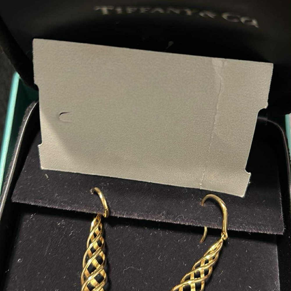 Tiffany & Co. Picasso Gold Earrings